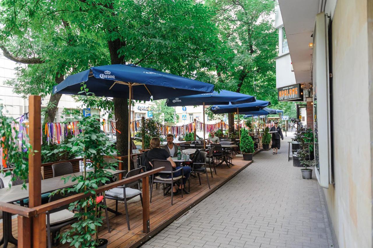 Stylish Apartment In The City Center Of Warszawa Exteriör bild
