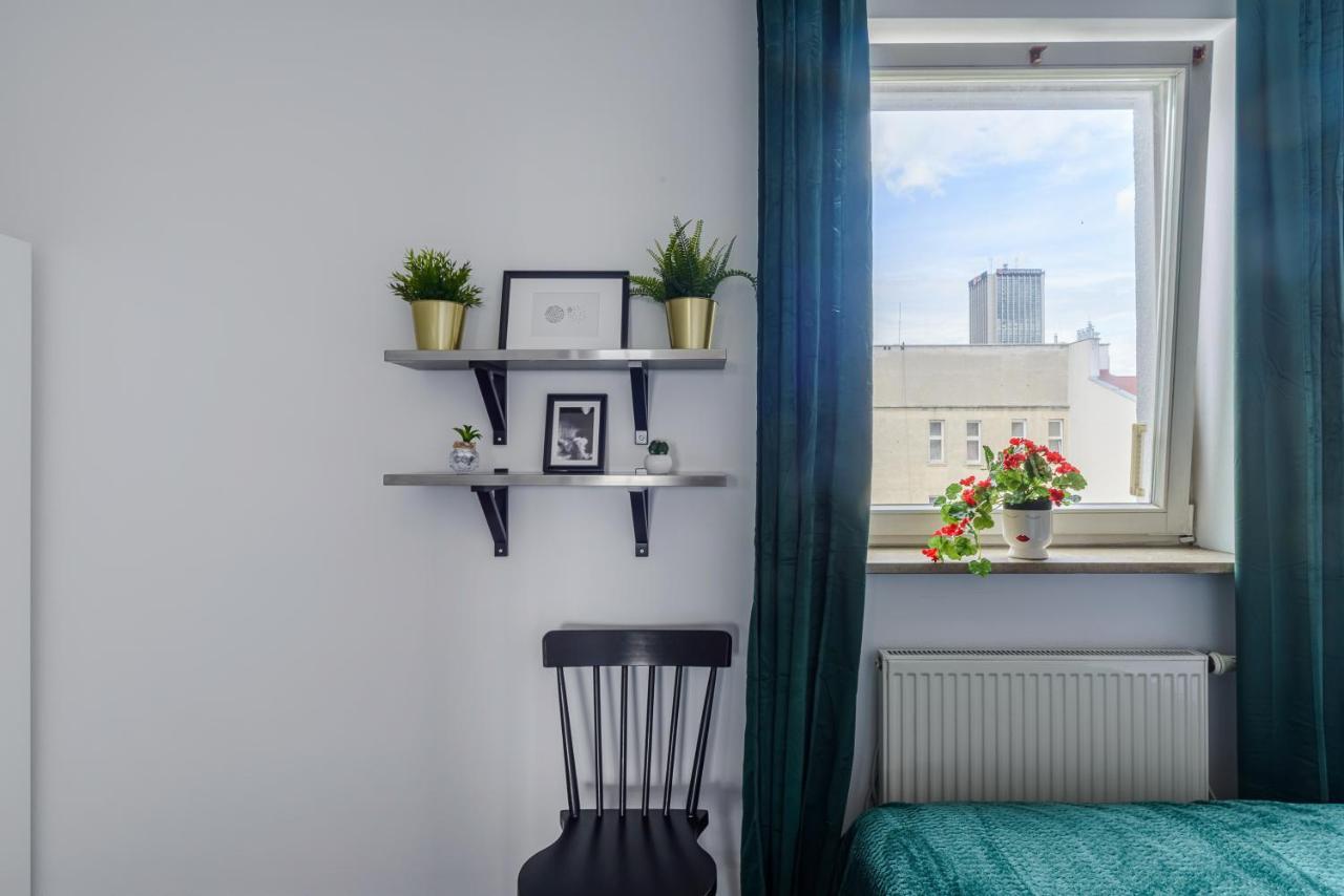 Stylish Apartment In The City Center Of Warszawa Exteriör bild