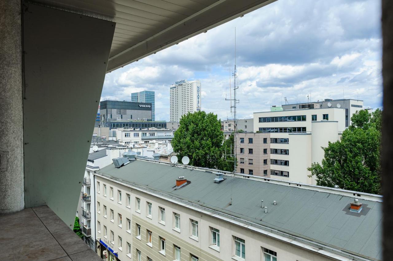 Stylish Apartment In The City Center Of Warszawa Exteriör bild